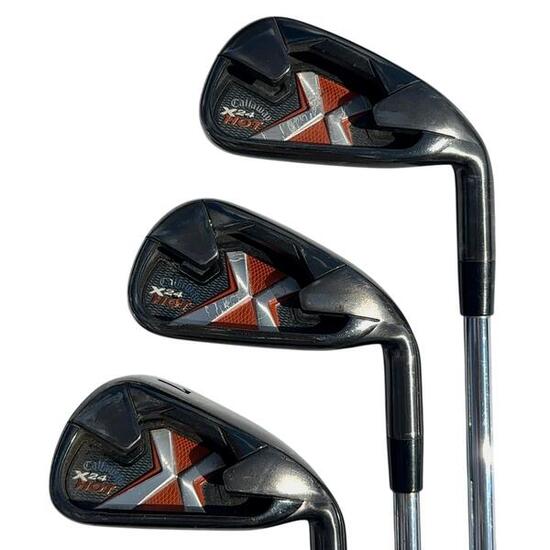 Callaway x 24 Hot Série de fers / 5-PW+AW+SW / Flex Uniflex / Acier