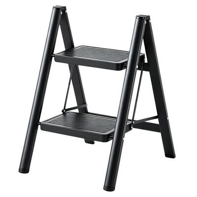 Senz sports trampoline ladder vlt altura 244 cm - opvouwbaar - 2 treden