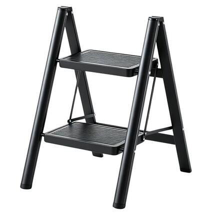 Senz Sports Échelle de trampoline VLT Altura 244 cm - Pliable - 2 marches