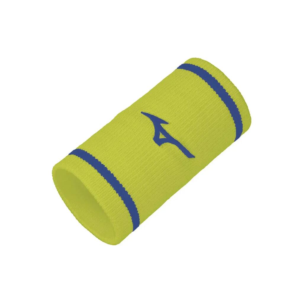 Mizuno Long Wristband Yellow Fluorescent