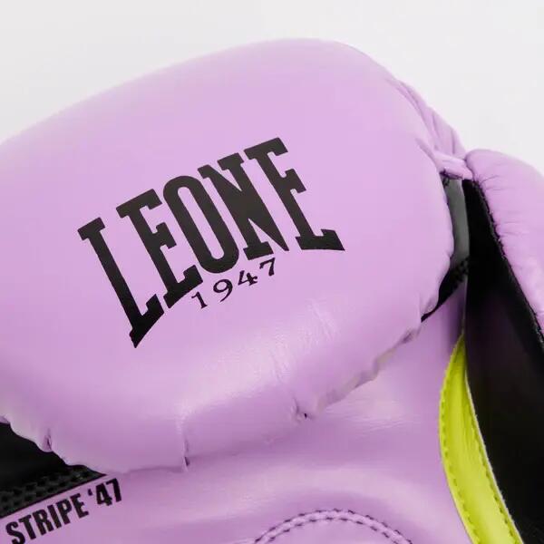 Manusi de Box LEONE Stripe 47 Violet 5/8