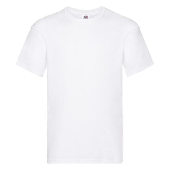 Fruit Of The Loom T-shirt original pour adulte blanc
