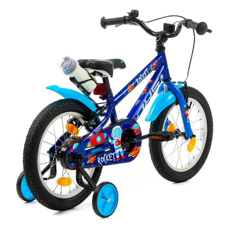 Bicicleta Copii DHS Rocket , Albastru Reambalat