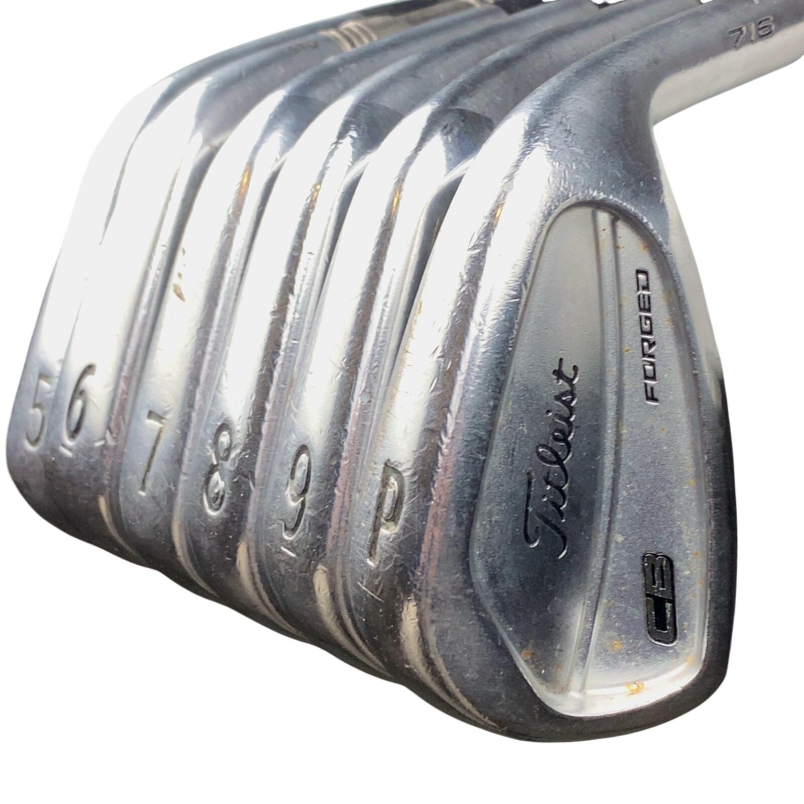 Titleist CB716 forged Série de fers / 5-PW / Flex X-Stiff / Acier 3/7