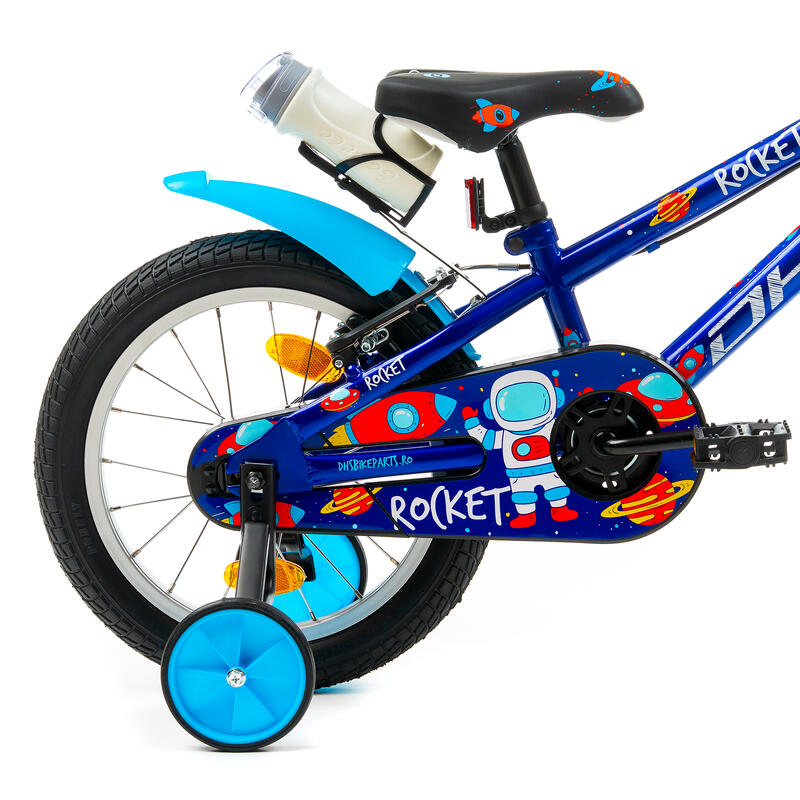 Bicicleta Copii DHS Rocket , Albastru Reambalat
