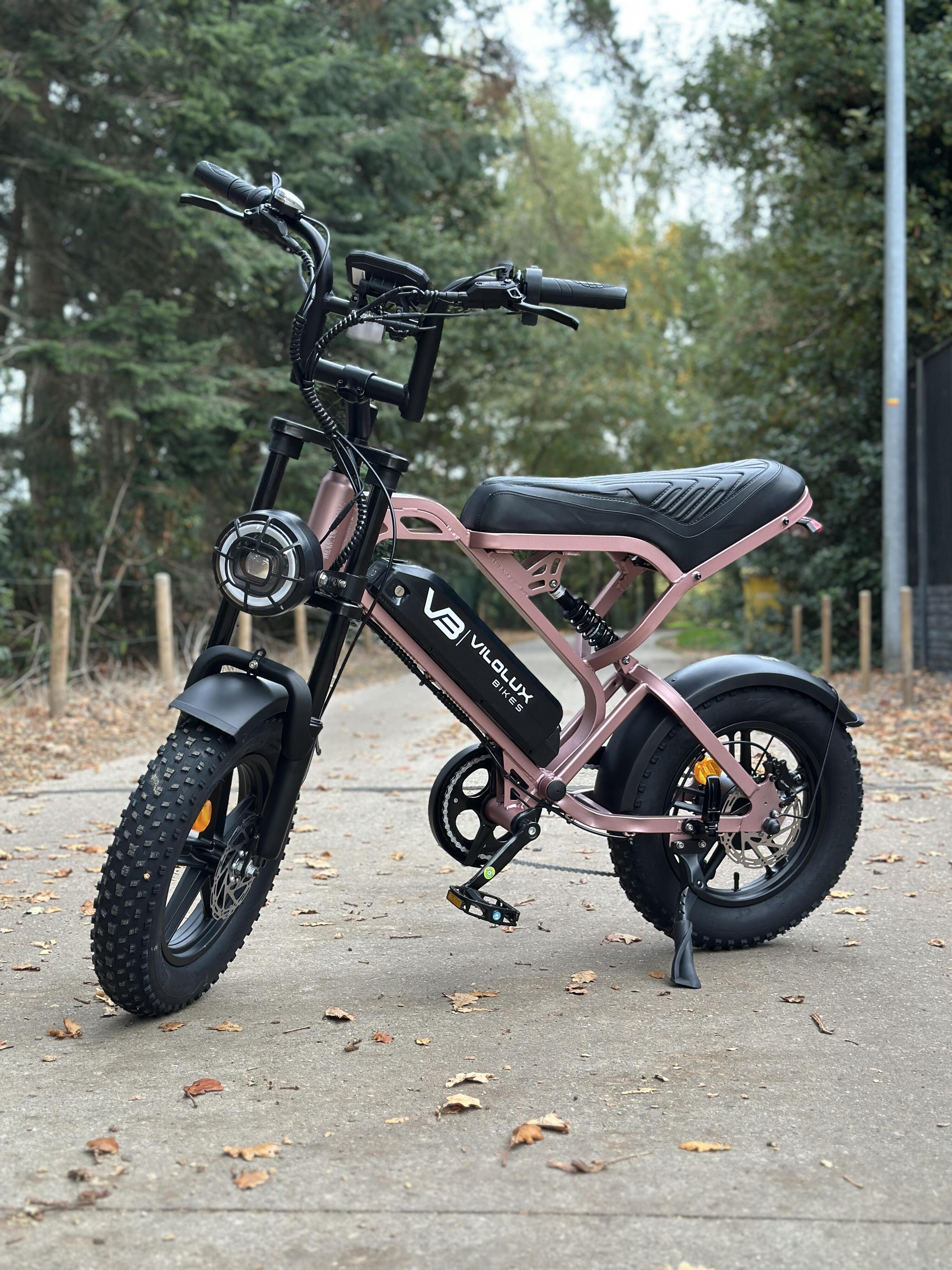 Fatbike V20 MINI - Rose Goud - Rijklaar geleverd 3/5