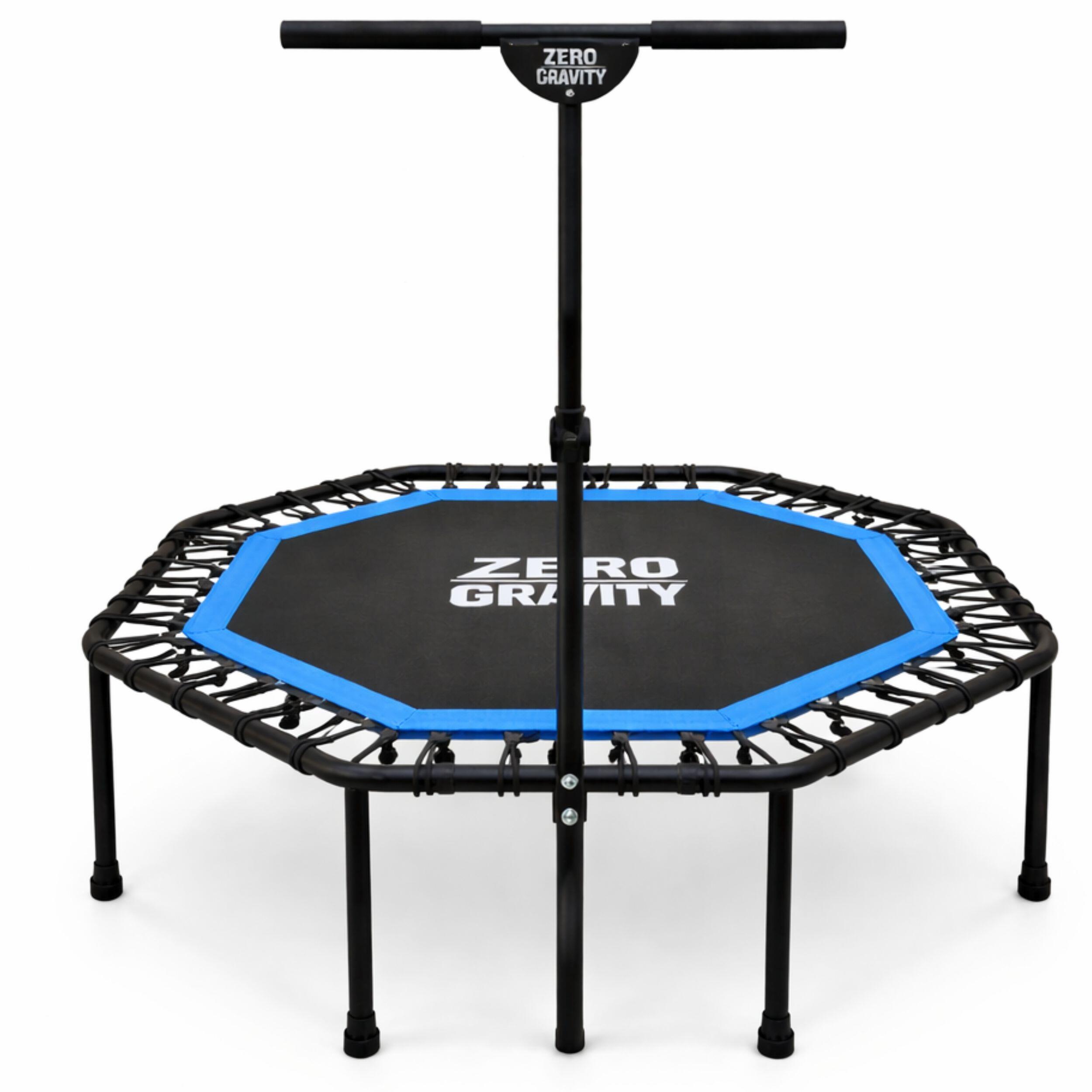 Zero Gravity Fitness Trampolin blau - Nutzer bis 130kg 2/7