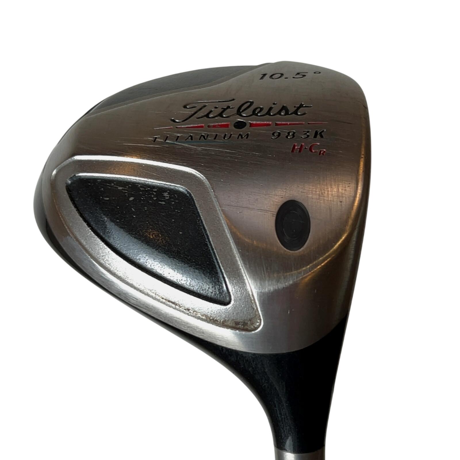 Titleist Titanium 983K Driver / Flex Stiff / Loft 10.5 3/7