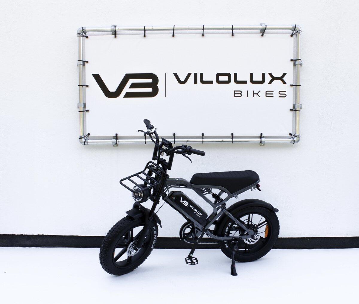 Fatbike V20 PRO met voorrek - DARK GREY - Rijklaar geleverd 2/6