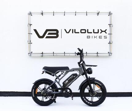 Fatbike V20 PRO met voorrek - NARDO GREY - Rijklaar geleverd