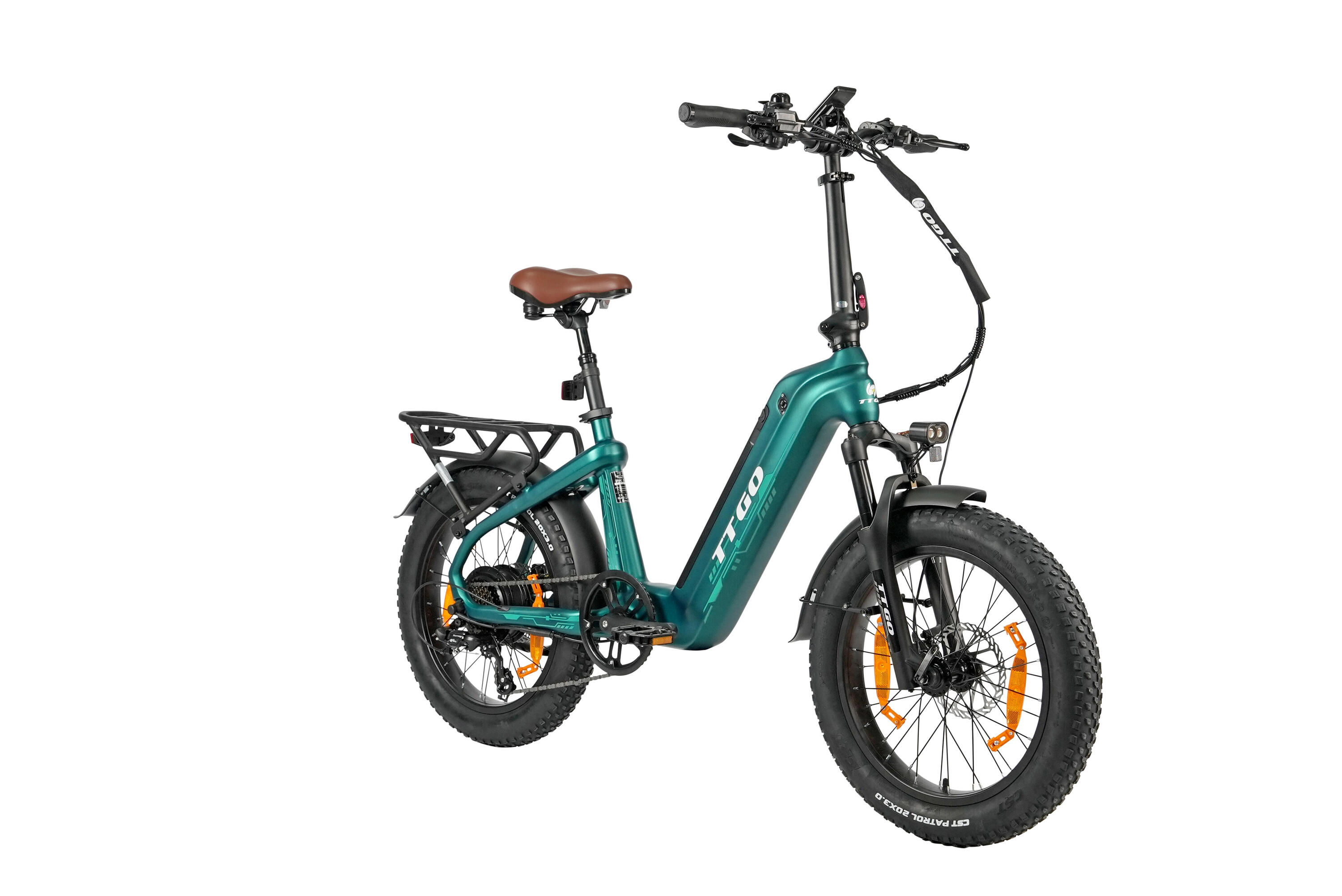 F8 Bicicleta eléctrica carbono 20" 48V 250W 70Nm 140km 7v 2/5