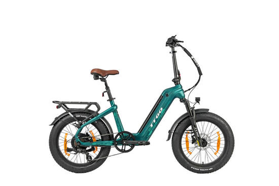 F8 Vélo électrique carbone 20" 48V 250W 70Nm 140km 7 vit