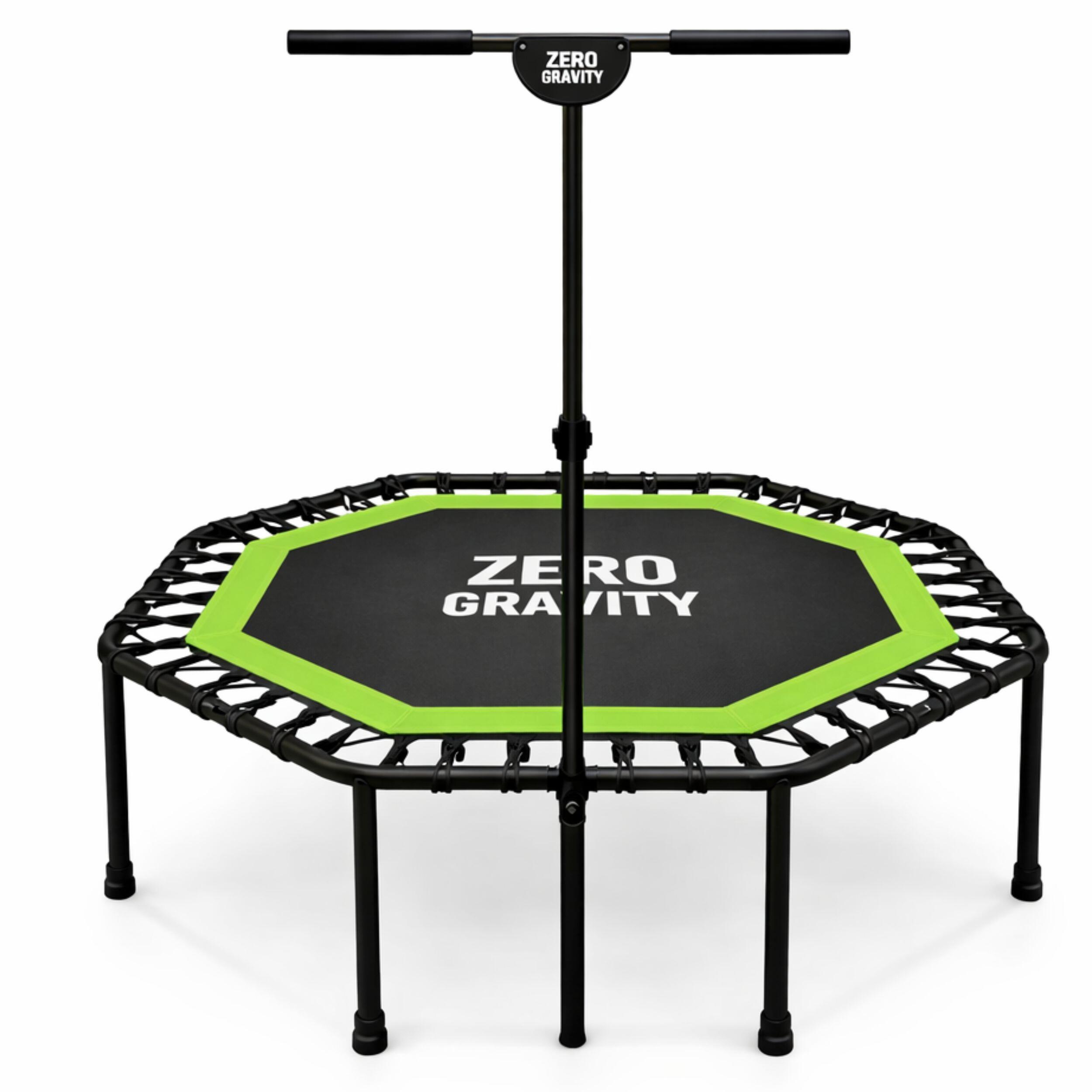 Zero Gravity Fitness Trampolin grün - Nutzer bis 130kg 2/7