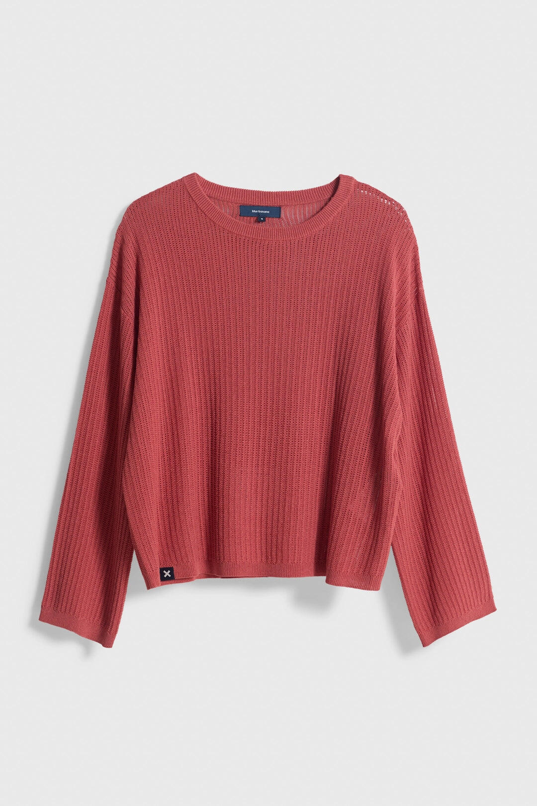 Jersey de Punto Mujer Echo Wine de 100% Algodón 4/4