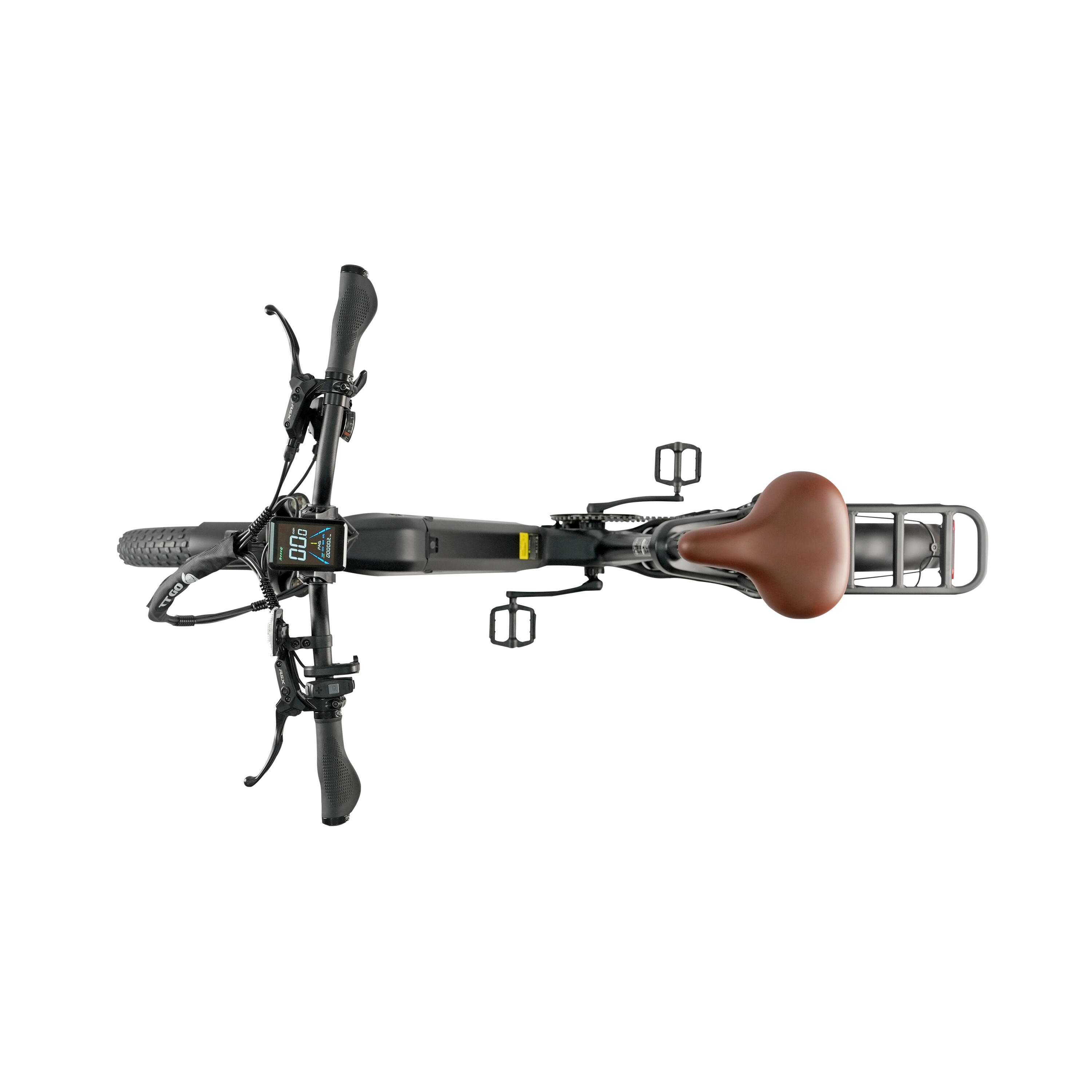 F8 Bicicleta elétrica carbono 20" 48V 250W 70Nm 140km 7v 4/5