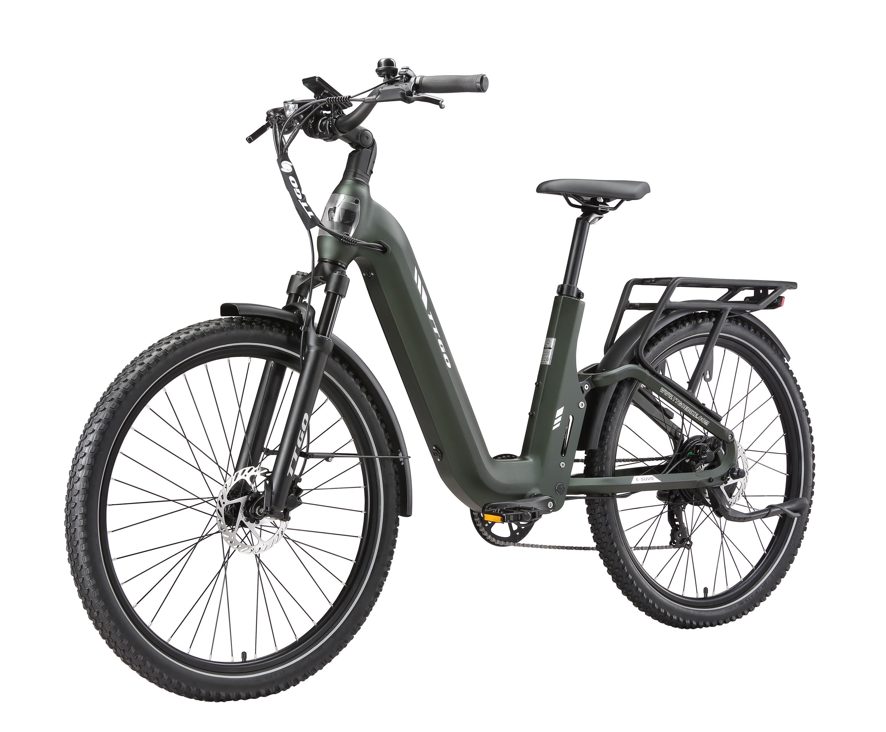E-SUVO Bicicleta eléctrica 27.5" 48V 250W 70Nm 120km 7v 3/3