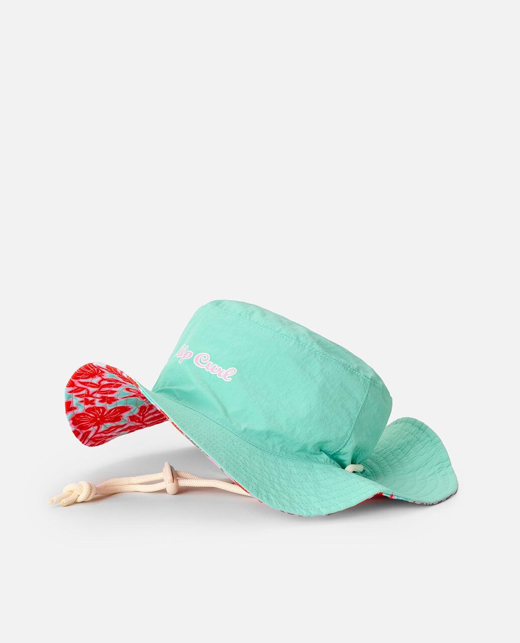 Chapeau réversible Mixed UPF Bucket Fille - Teal 5/7