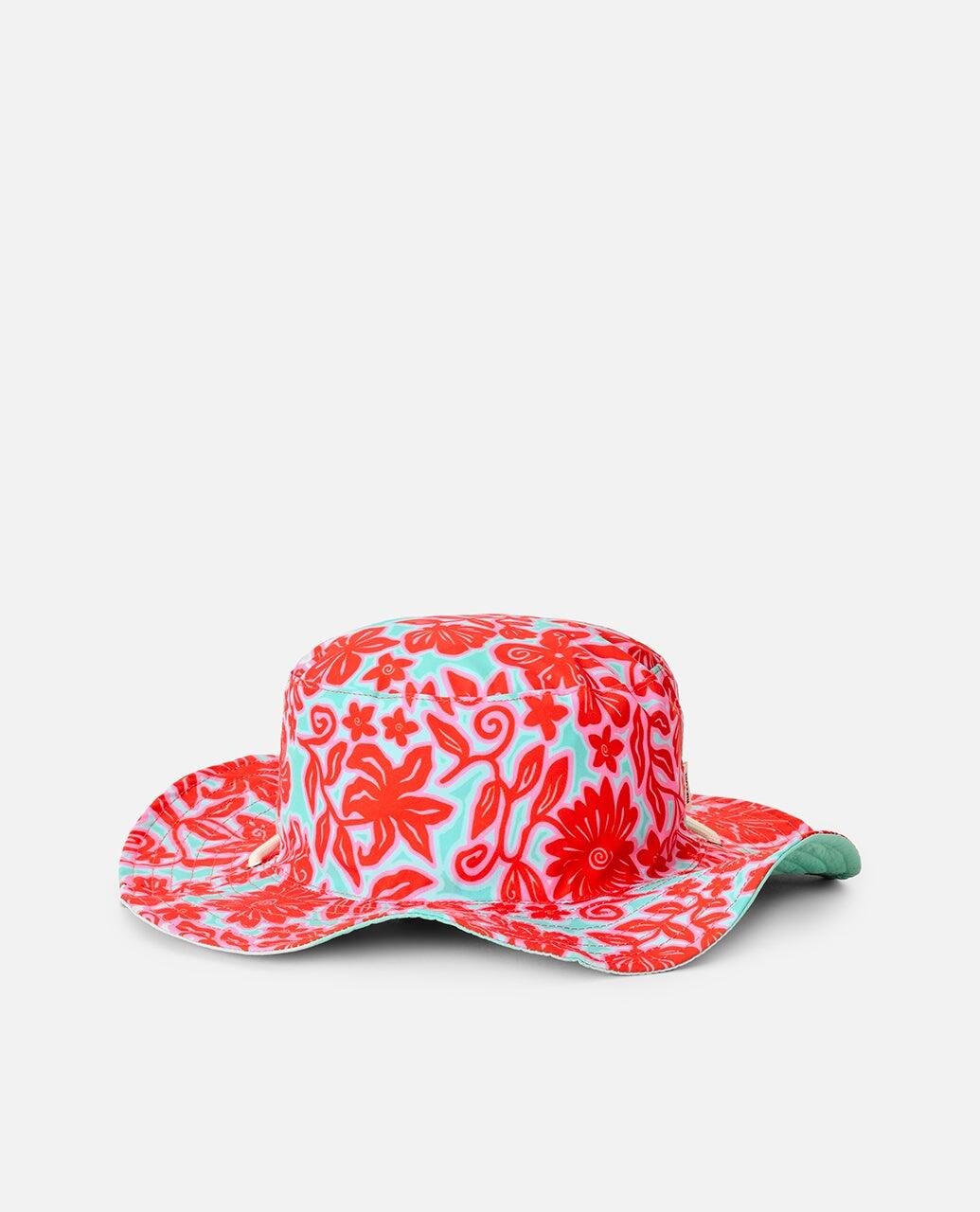 Chapeau réversible Mixed UPF Bucket Fille - Teal 6/7