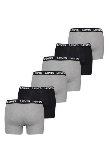 6 er Pack Herren Levis REPEAT LOGO BOXER Brief Boxershorts Unterwäsche Pants