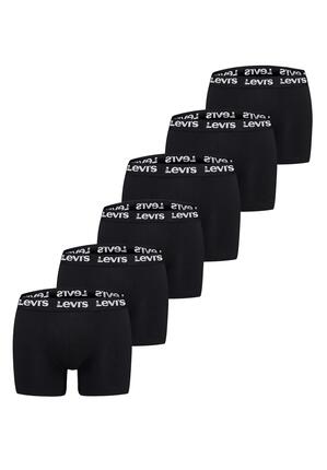 6 er Pack Herren Levis REPEAT LOGO BOXER Brief Boxershorts Unterwäsche Pants