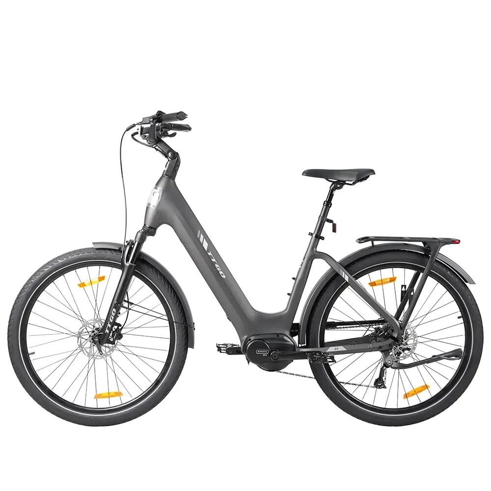 Elektrokolo TTGO Z5, motor s pohonem uprostřed 250 W, baterie 36 V 18 Ah 5/7