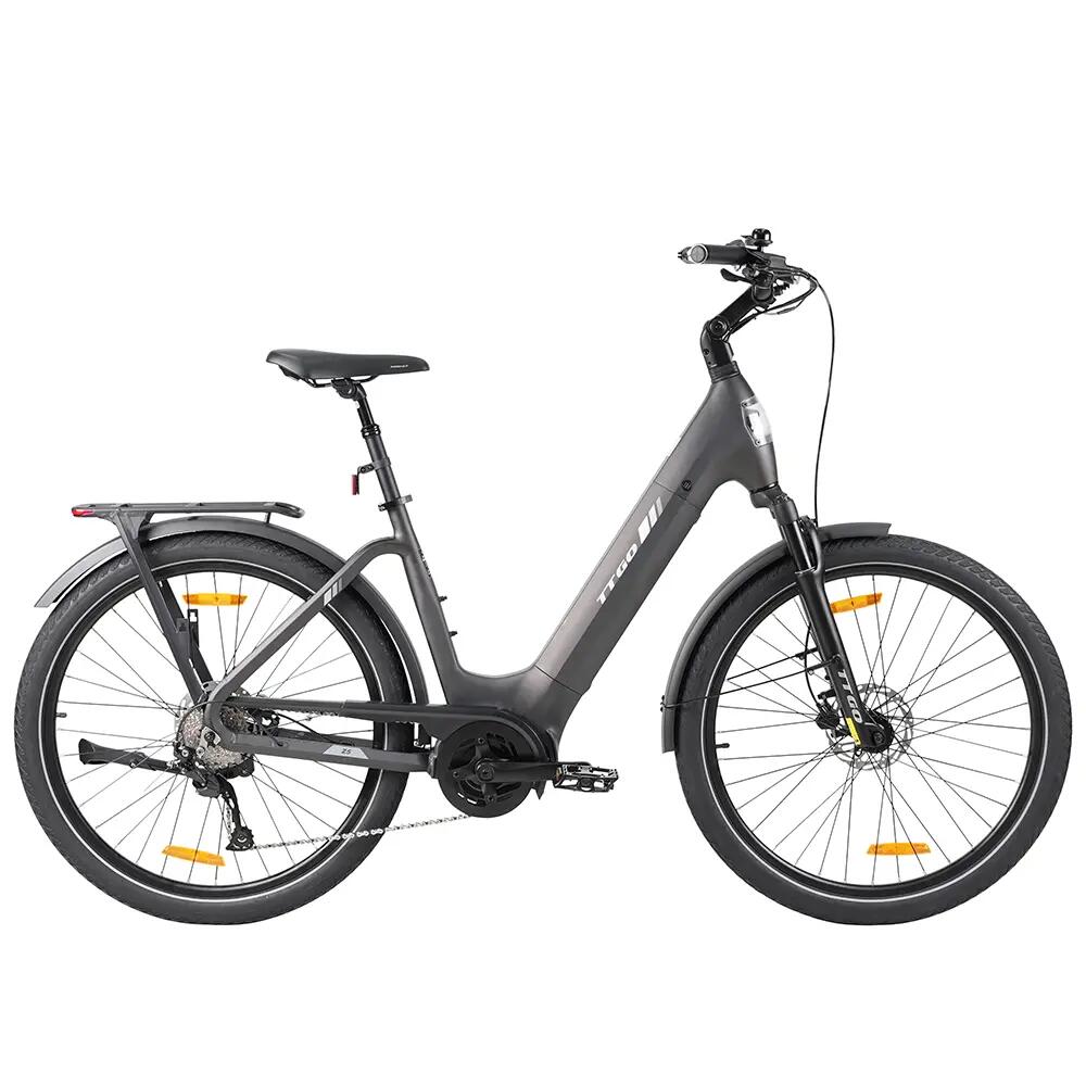 Elektrokolo TTGO Z5, motor s pohonem uprostřed 250 W, baterie 36 V 18 Ah 6/7