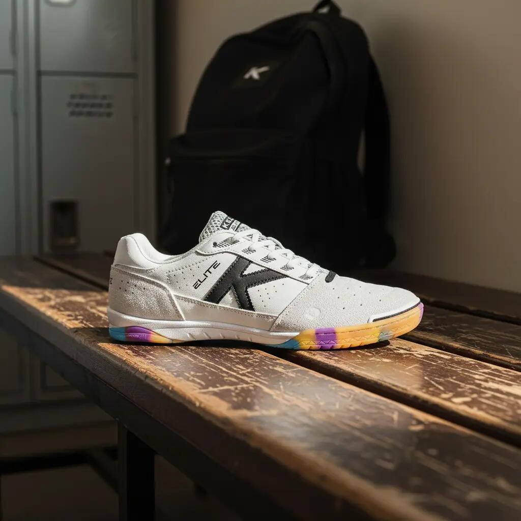 Kelme Zapatillas De Fútbol Sala Elite Blanco Unisex 5/7
