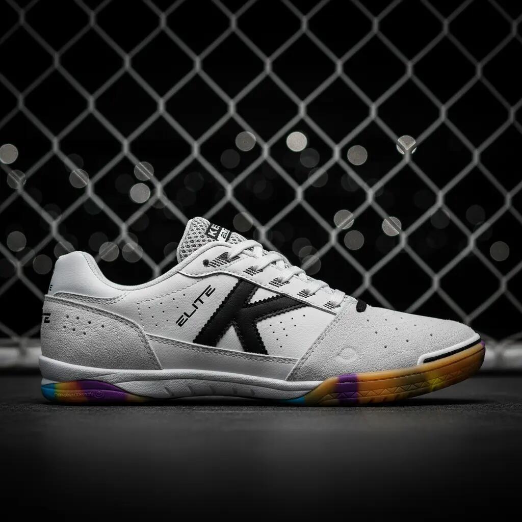 Kelme Zapatillas De Fútbol Sala Elite Blanco Unisex 7/7