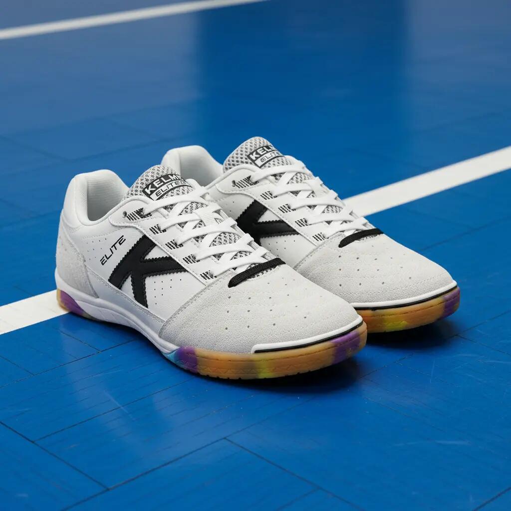 Kelme Zapatillas De Fútbol Sala Elite Blanco Unisex 6/7