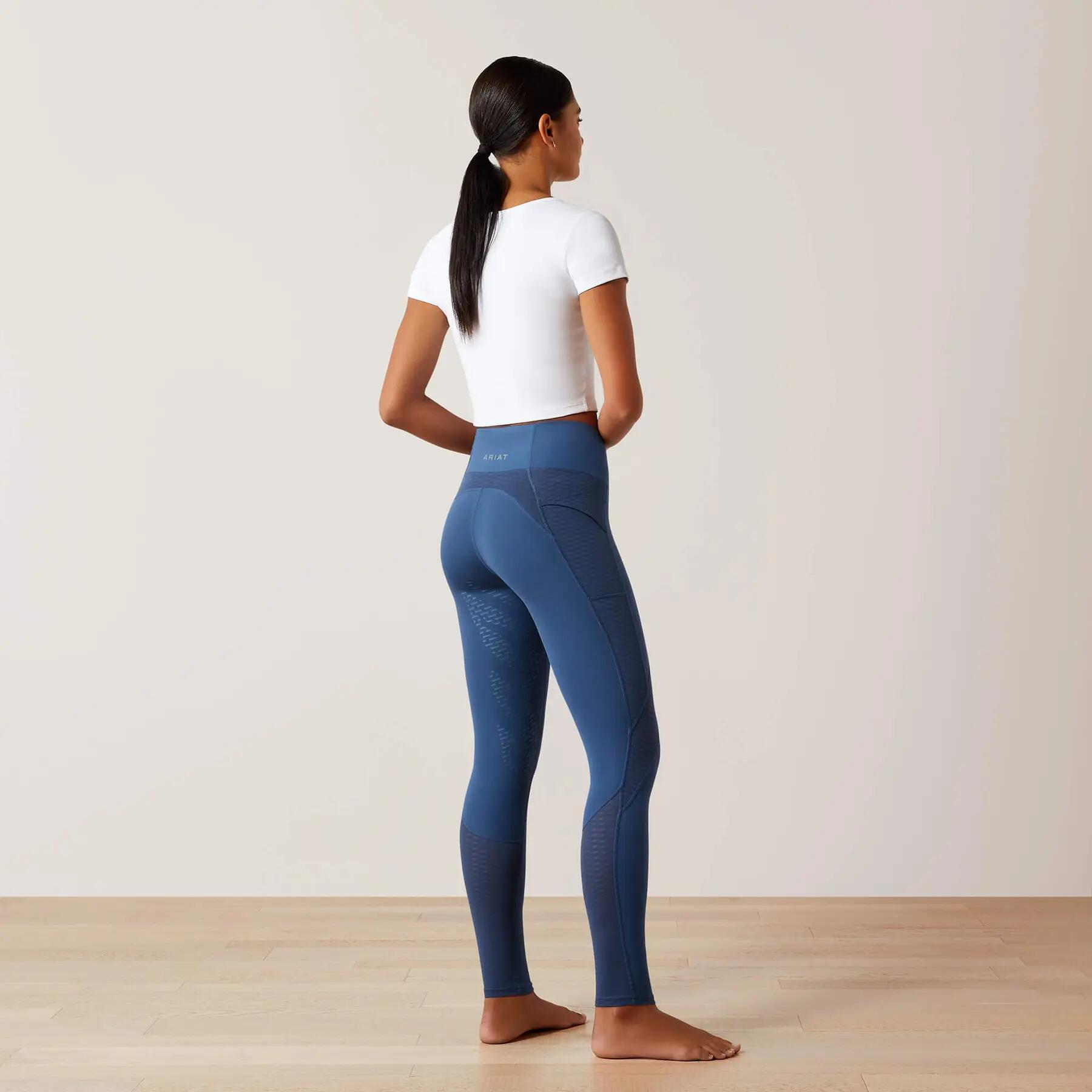 Damskie legginsy jeździeckie z pełną przyczepnością Ariat Ascent 2/6