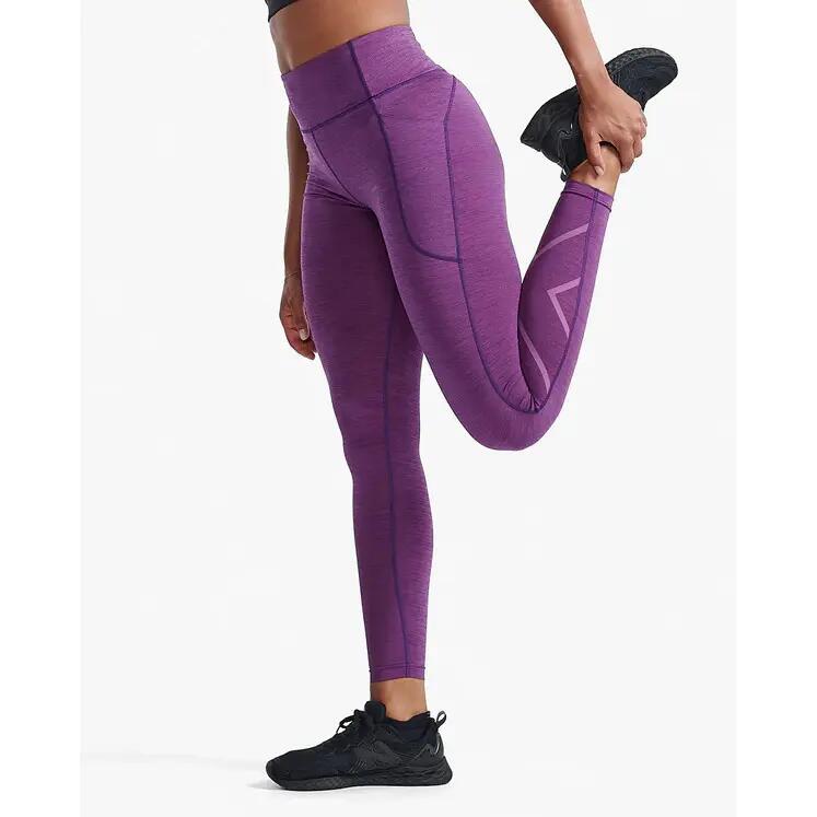Legging de compression taille haute femme 2XU Aero 2/3
