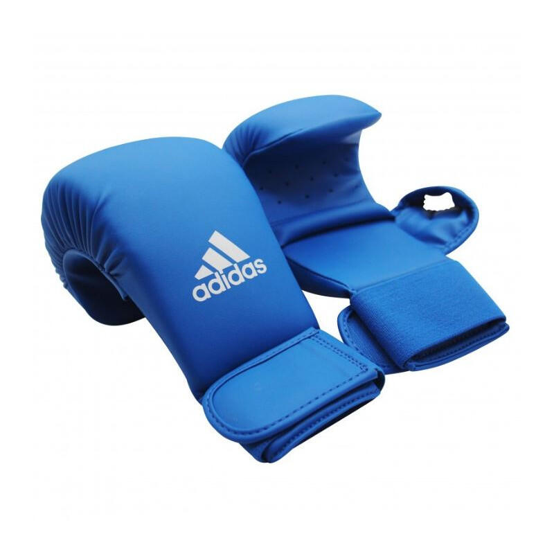 Guantes de Karate WKF con pulgar Rojo/Azul ADIDAS