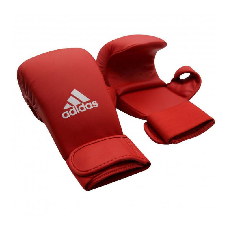 Guantes de Karate WKF con pulgar Rojo/Azul ADIDAS