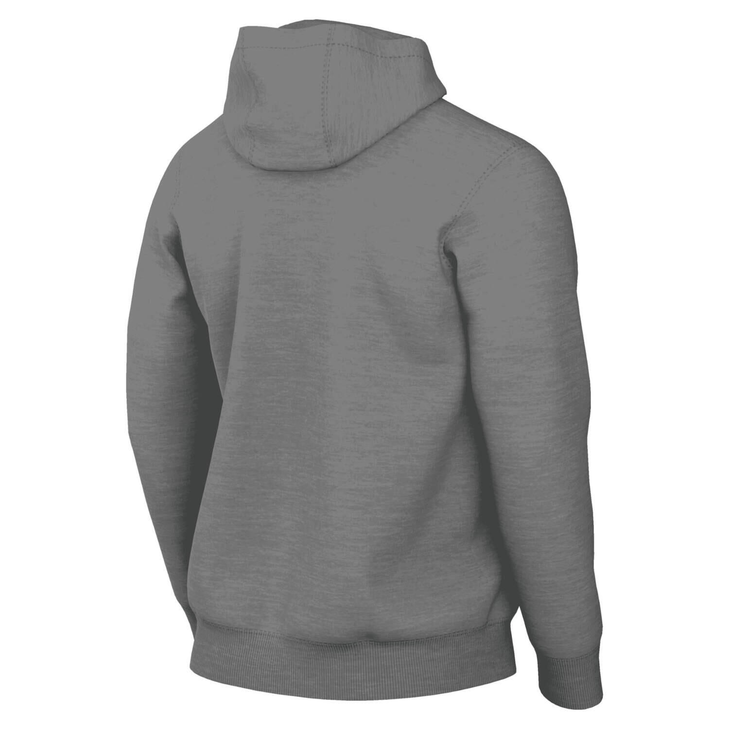 Felpa con cappuccio uomo ( fleece) nike grigio 2/5