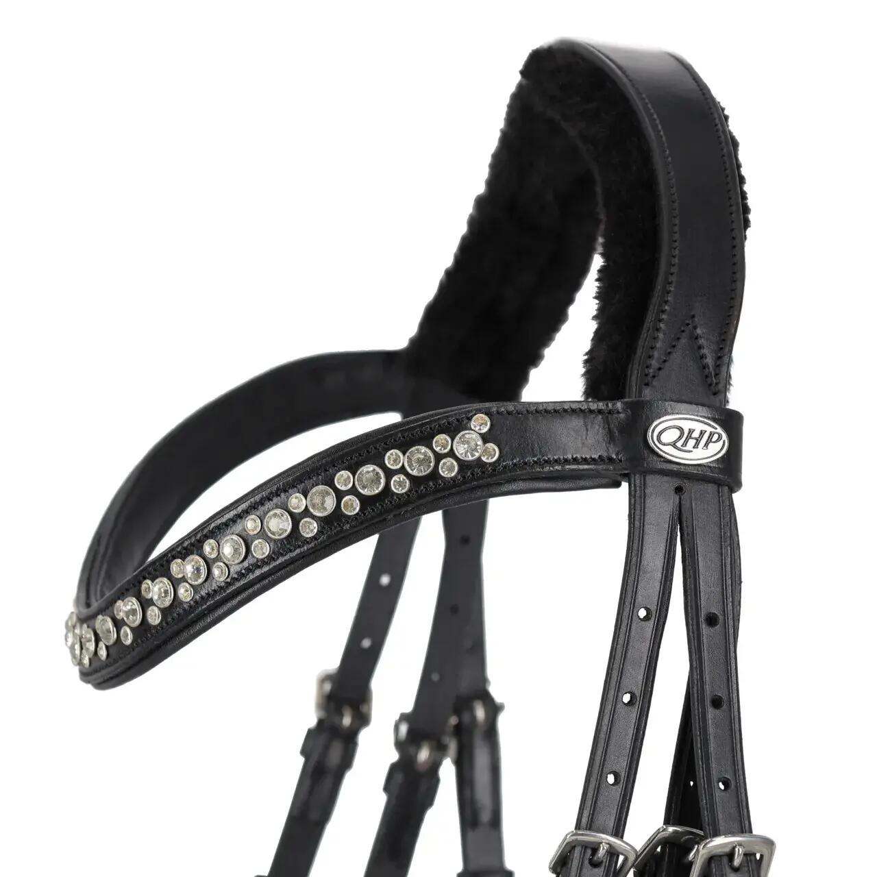 Briglia da equitazione QHP Sensisoft 3/7