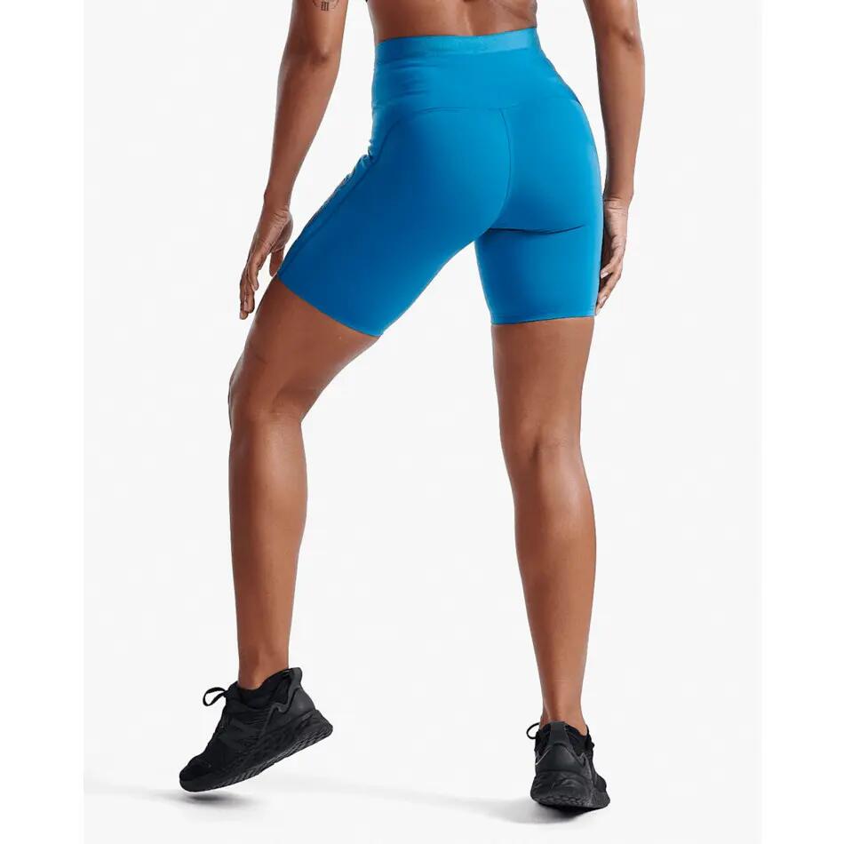 Mid-rise women's compression shorts 2XU Form Stash 3/3