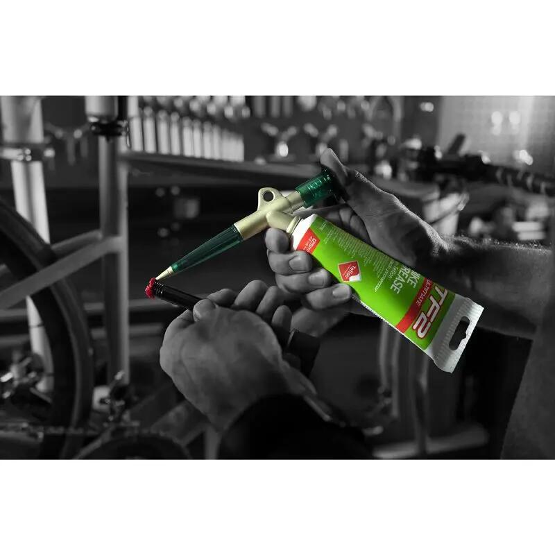Grasa de teflón para bicicletas con pistola en tubo Weldtite TF2 Bike 2/4