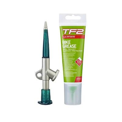 Grasso per biciclette al teflon con pistola in tubo Weldtite TF2 Bike