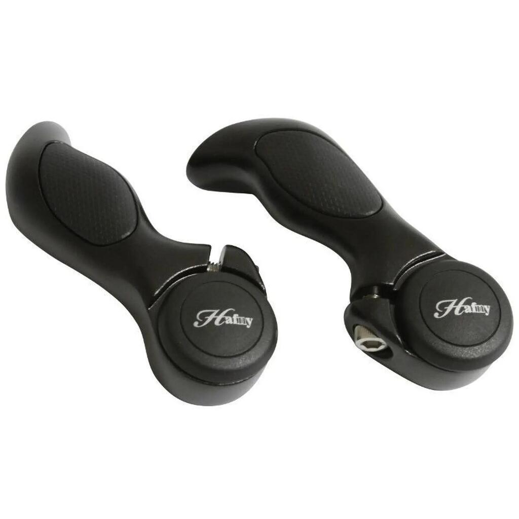 Pair of aluminum handlebar ends P2R Hafny Aero