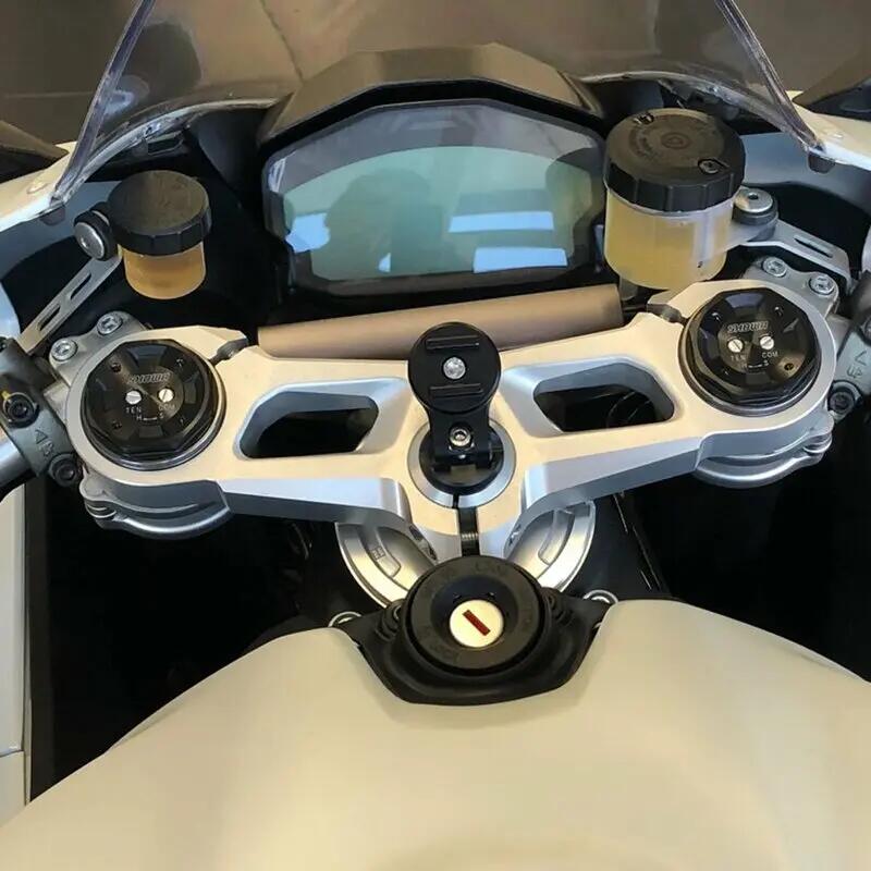 Motorrad-Smartphone-Halterung an der Lenksäule SP Connect 4/4