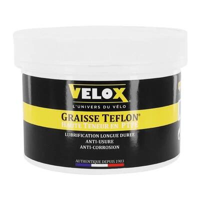 Grasso per bici a lunga durata in barattolo Velox Teflon - Ptfe