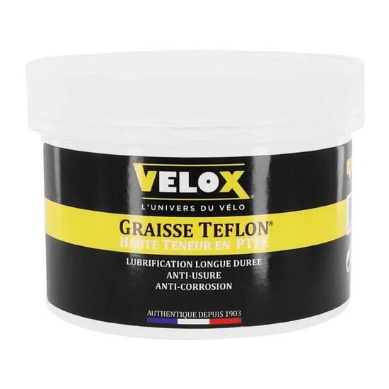 Grasso per bici a lunga durata in barattolo Velox Teflon - Ptfe