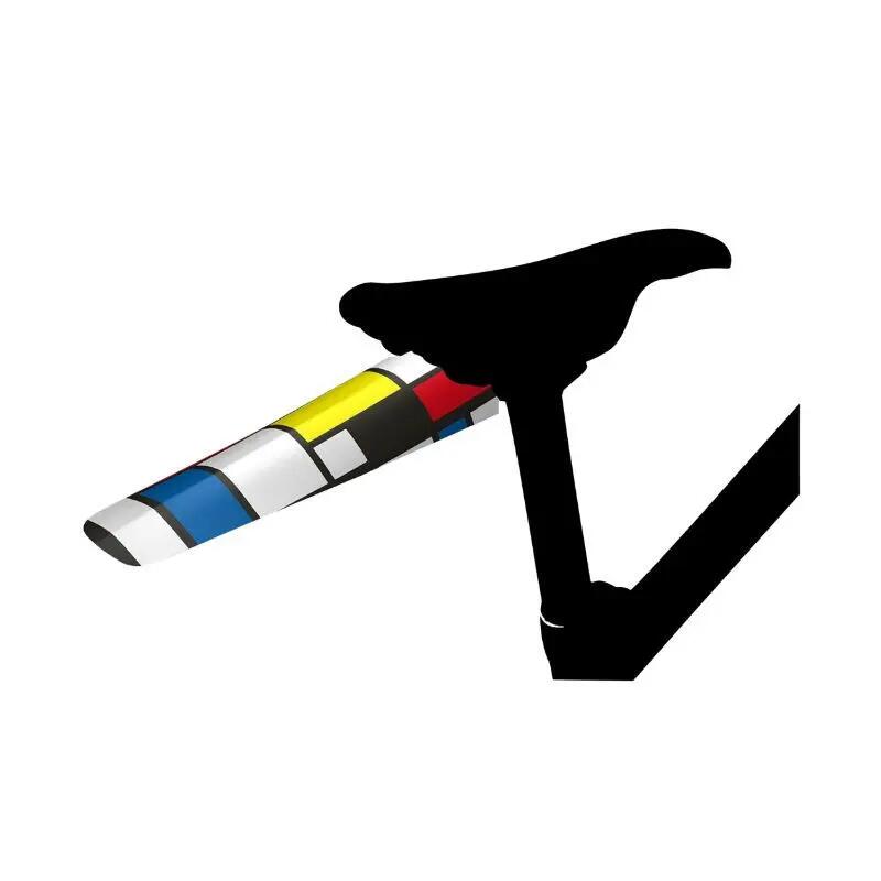 Achterspatbord voor racefiets en mountainbike, vast te klikken onder het zadel V 3/3