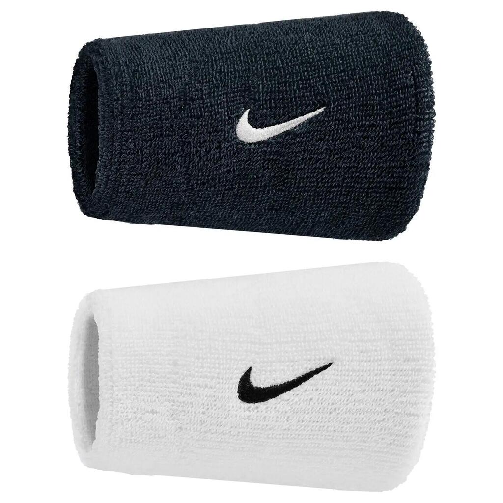 Fleece wristband Nike Swoosh Classic Double Wide (x2)
