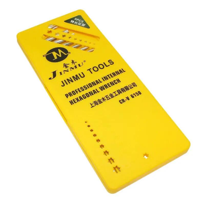 Jeu de 9 clés torx longue creuse P2R 2/2