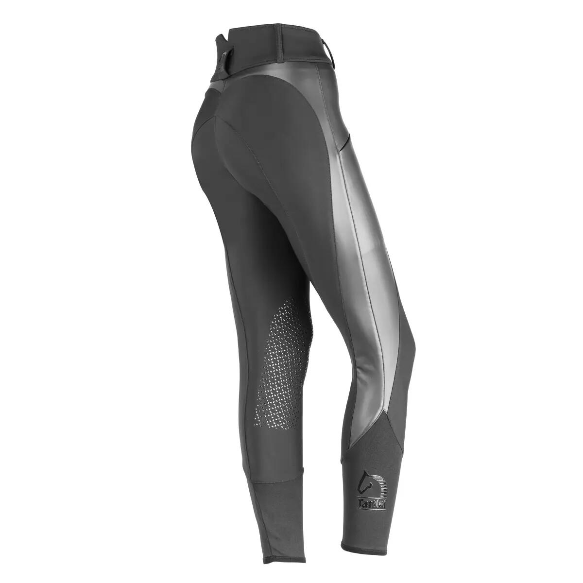 Legging damskie buty do jazdy konnej z eko-skóry o średniej przyczepności Tattin