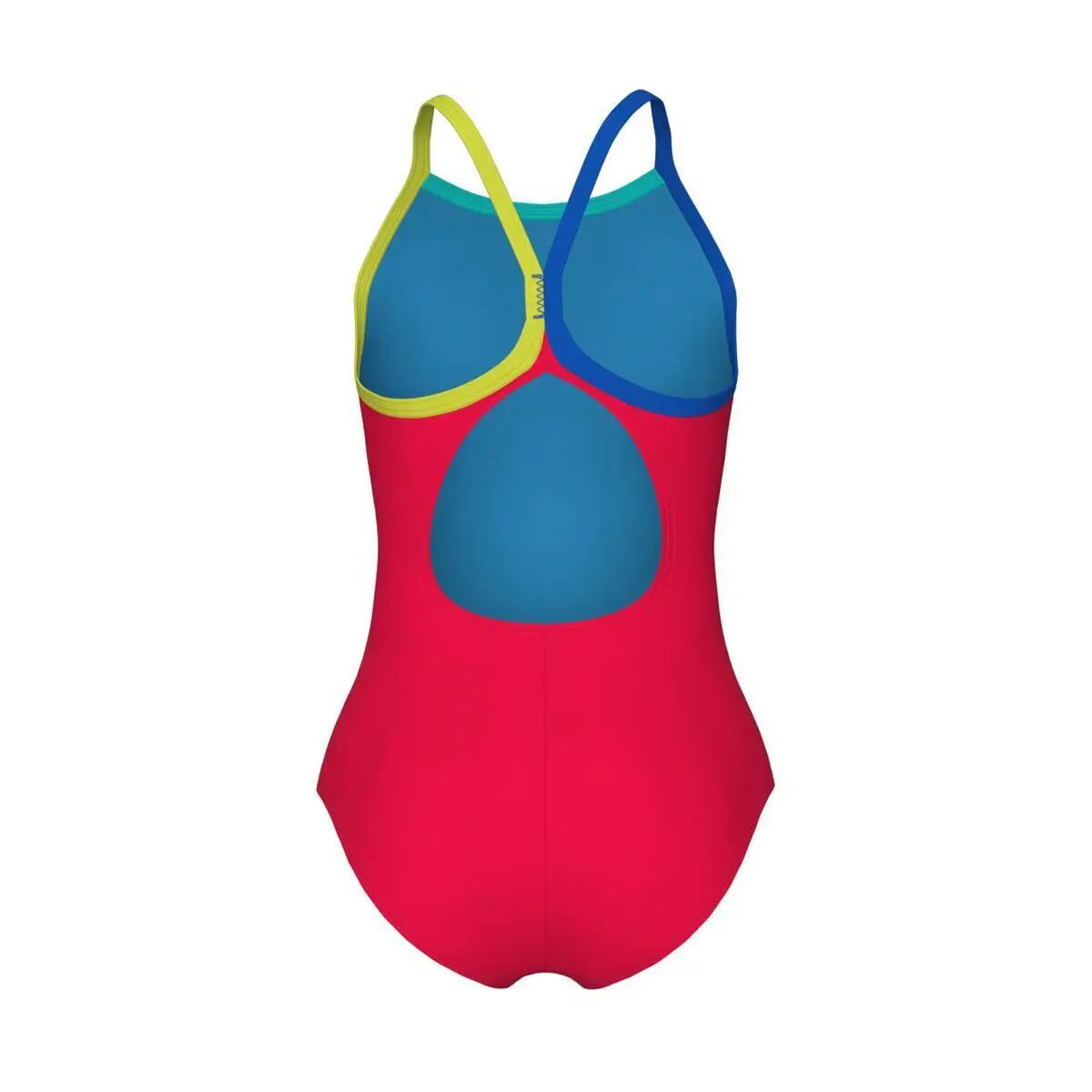 Costume da bagno 1 pezzo per bambina Arena Light drop solid 4/7