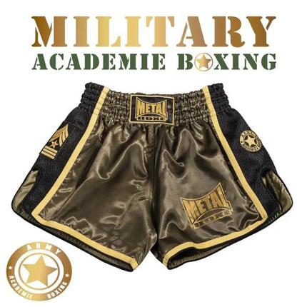 Short de boxe Thaï/Kick Metal Boxe Extrem