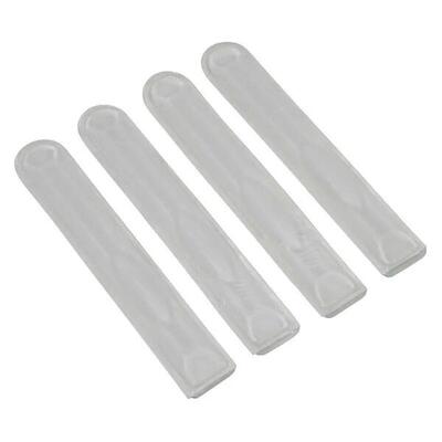 Set van 4 gel-comfortstrips onder het stuur met lijm p2r 3m