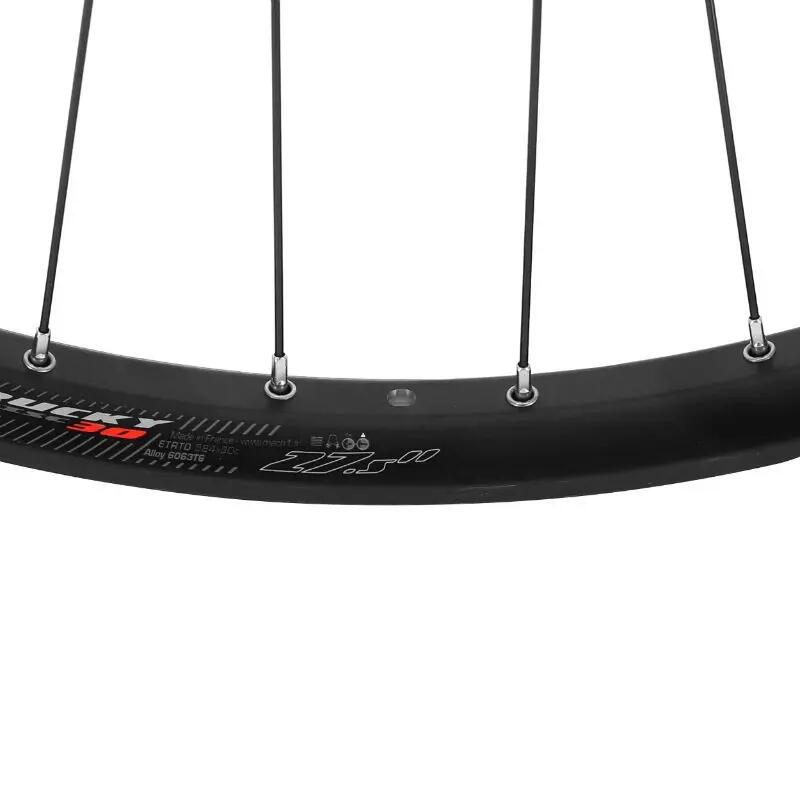 Roue de vélo VTT disc arrière moyeu Sram axe traversant 12-142 (compatible tubel 3/4